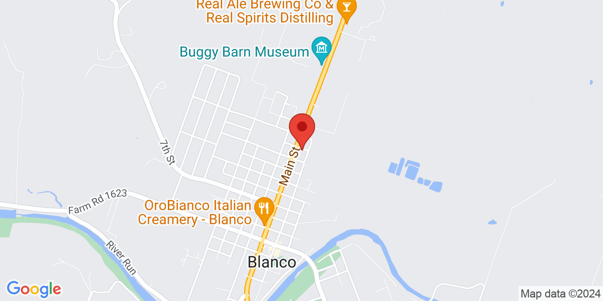 Map of Blanco Library